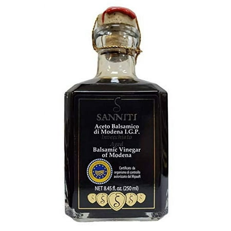 Sanniti Balsamic Vinegar of Modena I.G.P., 8.45 oz (250 ml)