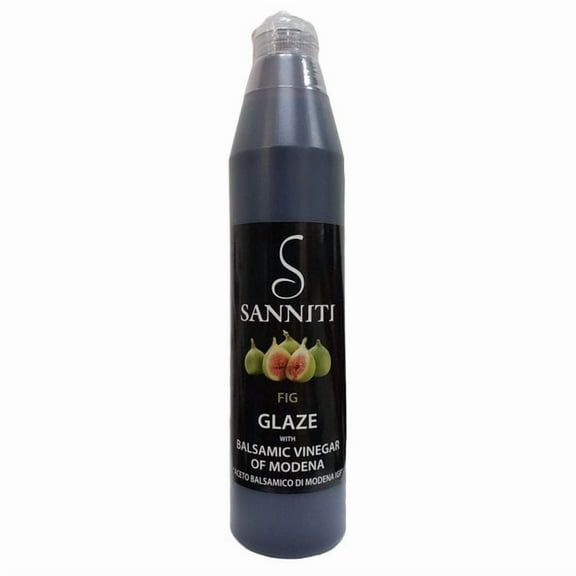 Sanniti Fig Glaze Balsamic Vinegar, 12.8 oz