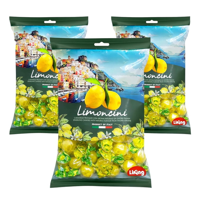 Sanniti, Candy, Limoncini Frizzanti, 6.17oz, Pack of 3 - Walmart.com