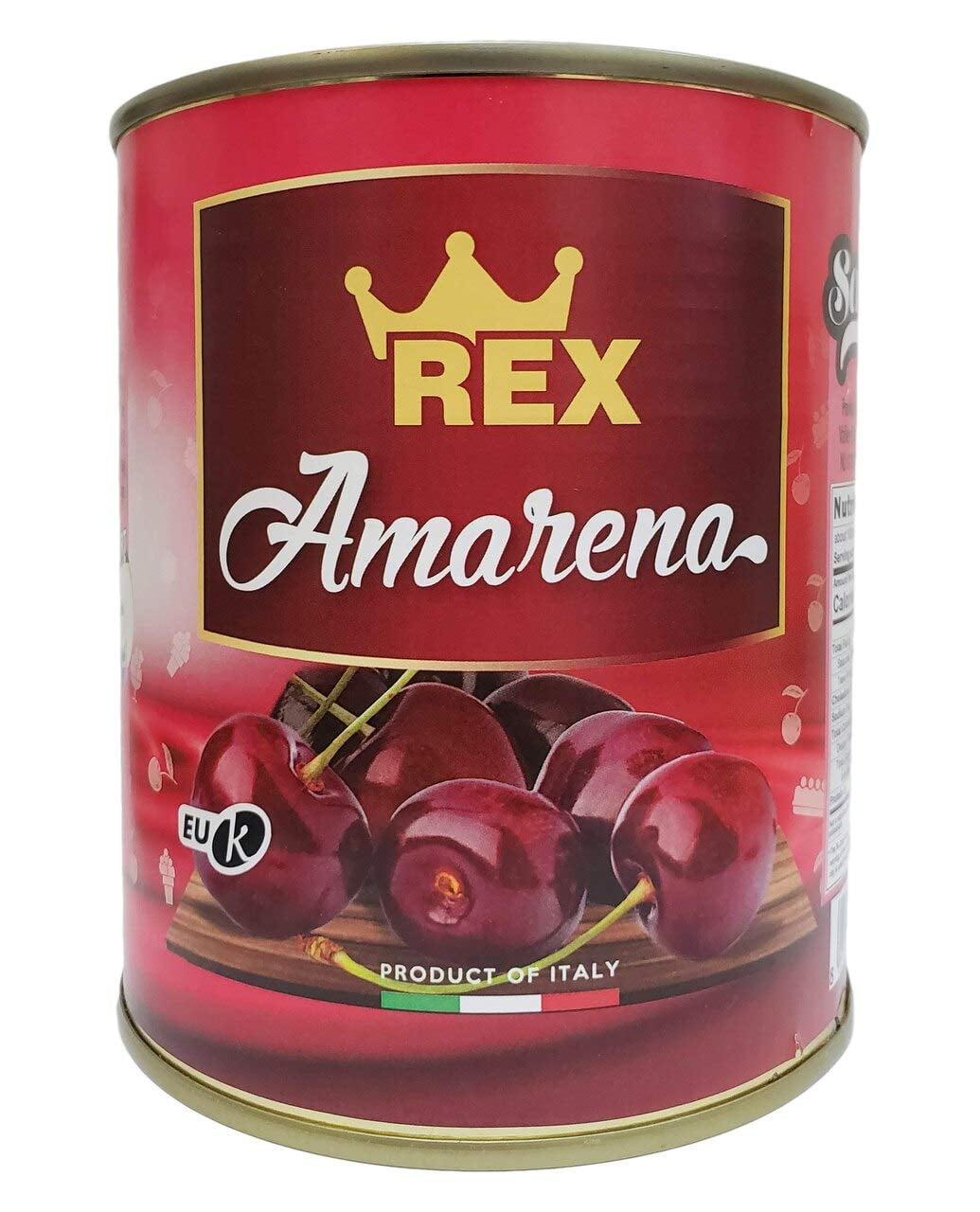 Sanniti REX Amarena Cherries in Syrup, 35.27 Ounce