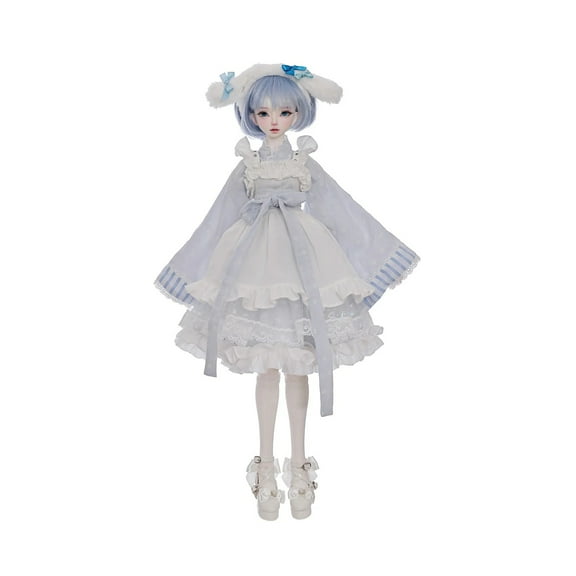 Sano A 1/4 BJD Doll Kimono Anime Girl Cute Face & Jointed Body Original Character Art Figure Full Set Collectible