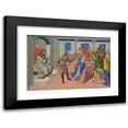 thumbnail image 1 of Sano di Pietro 24x17 Black Modern Framed Museum Art Print Titled - The Massacre of the Innocents Ca. 1470, 1 of 5