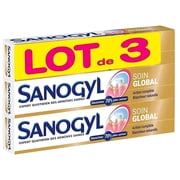 Sanogyl - Toothpaste Care Global + Whiteness Tube 75Ml - Lot of 3 - Price Per Lot -