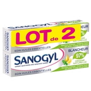 Sanogyl Toothpaste Essential Whitening with Essential Oils Of Mint And Lemon 2 x 75 ML