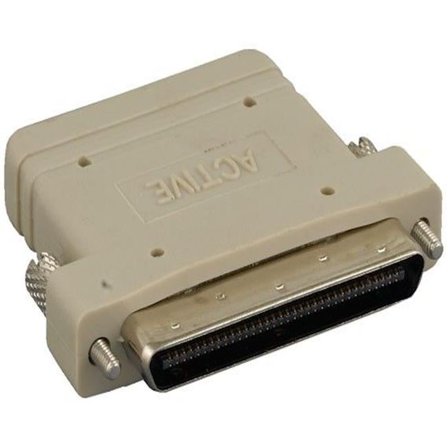 Sanoxy SNX-CBLR-VH203-S501 0.8 mm VHDCI Male Active External Terminator with LED - Beige