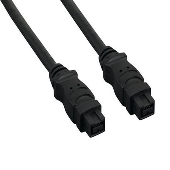 Sanoxy SNX-CBLR-FW103-1110 10 ft. IEEE 1394b FireWire 800 9-pin to 9-pin, Black