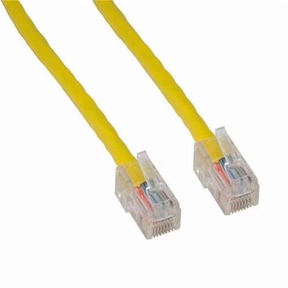 Sanoxy SNX-CBLR-C5102-90HD 100 ft. Cat5e 350 MHz UTP Assembled Ethernet Network Patch Cable, Yellow