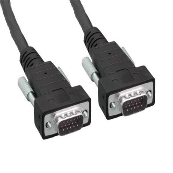 Sanoxy SNX-CBLR-MO115-11HD 100 ft. Plenum-rated CMP SVGA HD15 Male to Male Monitor Cable - Black