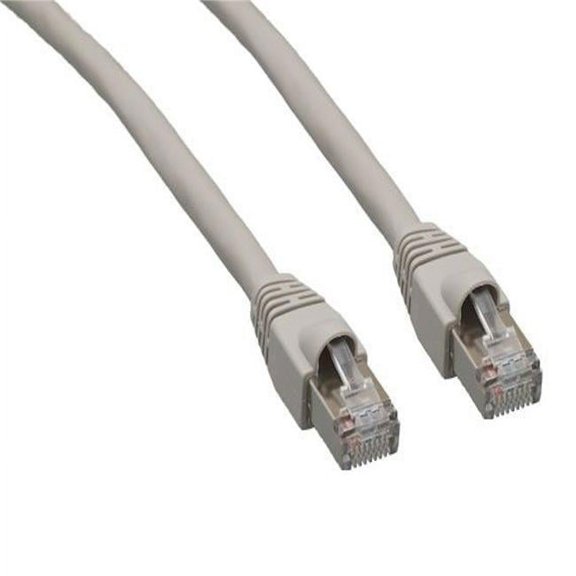 Sanoxy SNX-CBLR-C5104-3015 15 ft. Cat5e 350 MHz Snagless Shielded Ethernet Network Patch Cable, Gray