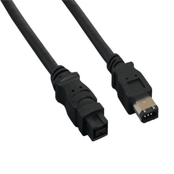 Sanoxy SNX-CBLR-FW102-1103 3 ft. IEEE 1394b FireWire 800 9-pin to 6-pin, Black