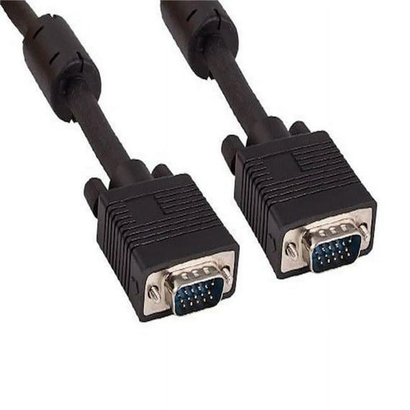 Sanoxy SNX-CBLR-MO104-1103 3 ft. SVGA HD15 Male to Male Monitor Cable with Ferrites - Pack of 3