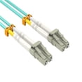 thumbnail image 1 of Sanoxy SNX-CBLR-FB101-4130 30 m 10Gb LC&LC Duplex 50-125 Multimode OM3 Fiber Optic Cable - Aqua, 1 of 1