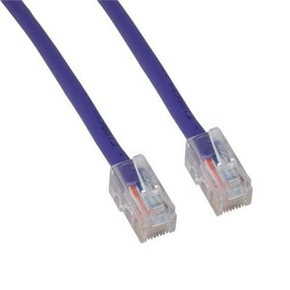Sanoxy SNX-CBLR-C5102-6005 5 ft. Cat5e 350 MHz UTP Assembled Ethernet Network Patch Cable, Purple