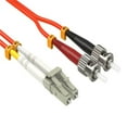 thumbnail image 1 of Sanoxy SNX-CBLR-FB104-5305 5 m LC&ST Duplex 50-125 Multimode OM2 Fiber Optic Cable - Orange, 1 of 1