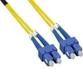 thumbnail image 1 of Sanoxy SNX-CBLR-FB102-9605 5 m SC&SC Duplex 9-125 Single Mode Fiber Optic Cable - Yellow, 1 of 1