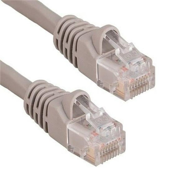 Sanoxy SNX-CBLR-C5103-3050 50 ft. Cat5e 350 MHz UTP Snagless Crossover Ethernet Network Patch Cable, Gray