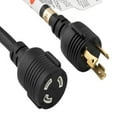 thumbnail image 1 of SANOXY Cables and Adapters; 6ft 10 AWG 30A 125V Extension Power Cord NEMA L5-30P to NEMA L5-30R, 1 of 1