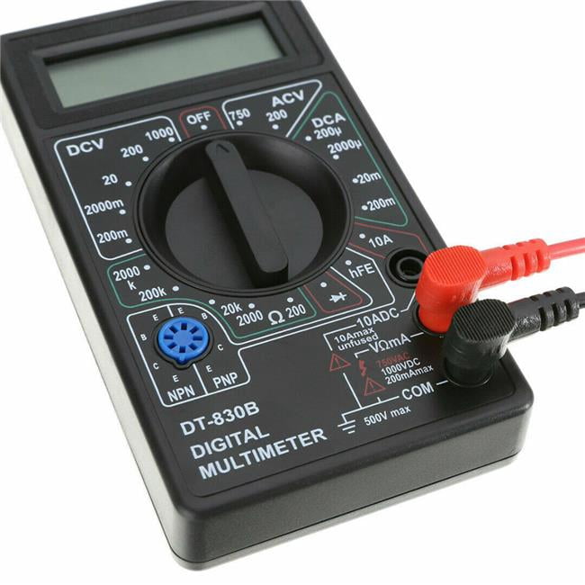 Sanoxy PPT-193800918084 7 Fn Digital Multimeter AC DC Voltage Volt 10 Amp Current Resistance Ohm Meter