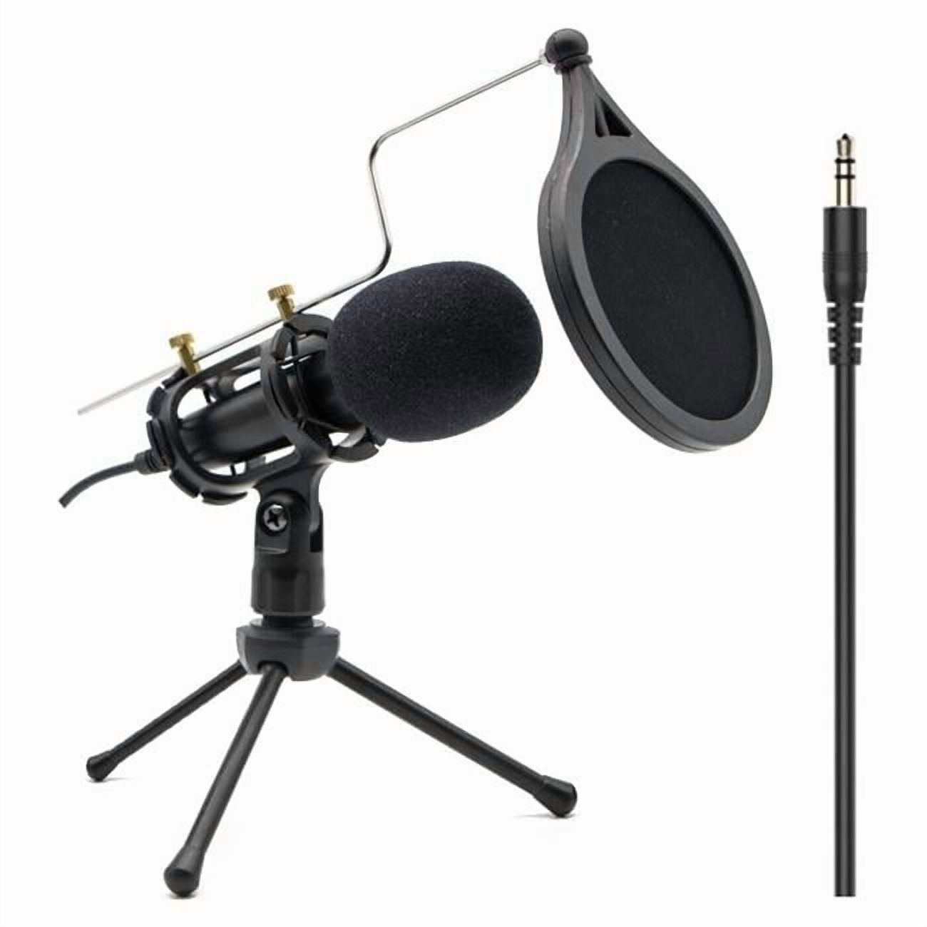 Sanoxy WZ-165298917653 Condenser Recording Microphone 3.5 mm Gaming