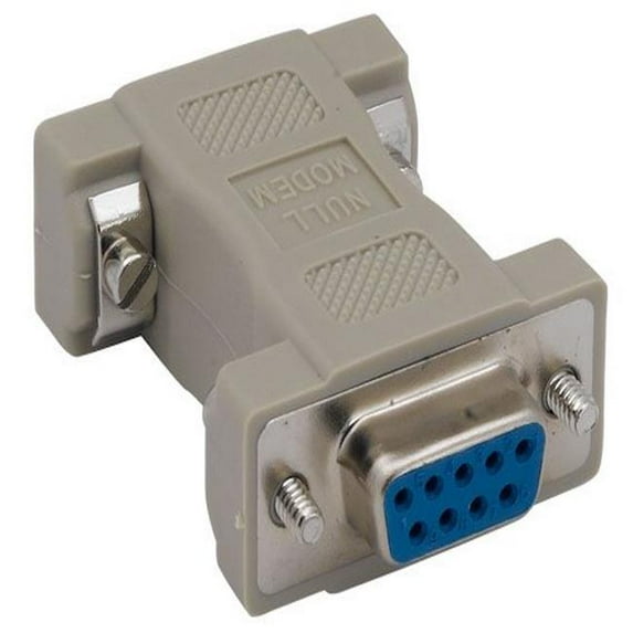 Sanoxy SNX-CBLR-DB202-0400 DB9 Female to DB9 Female Null Modem Adapter - Pack of 5