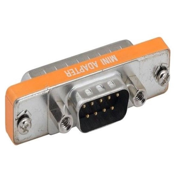 Sanoxy SNX-CBLR-DB211-5100 DB9 Male to DB25 Male AT Modem Mini Adapter - Pack of 10