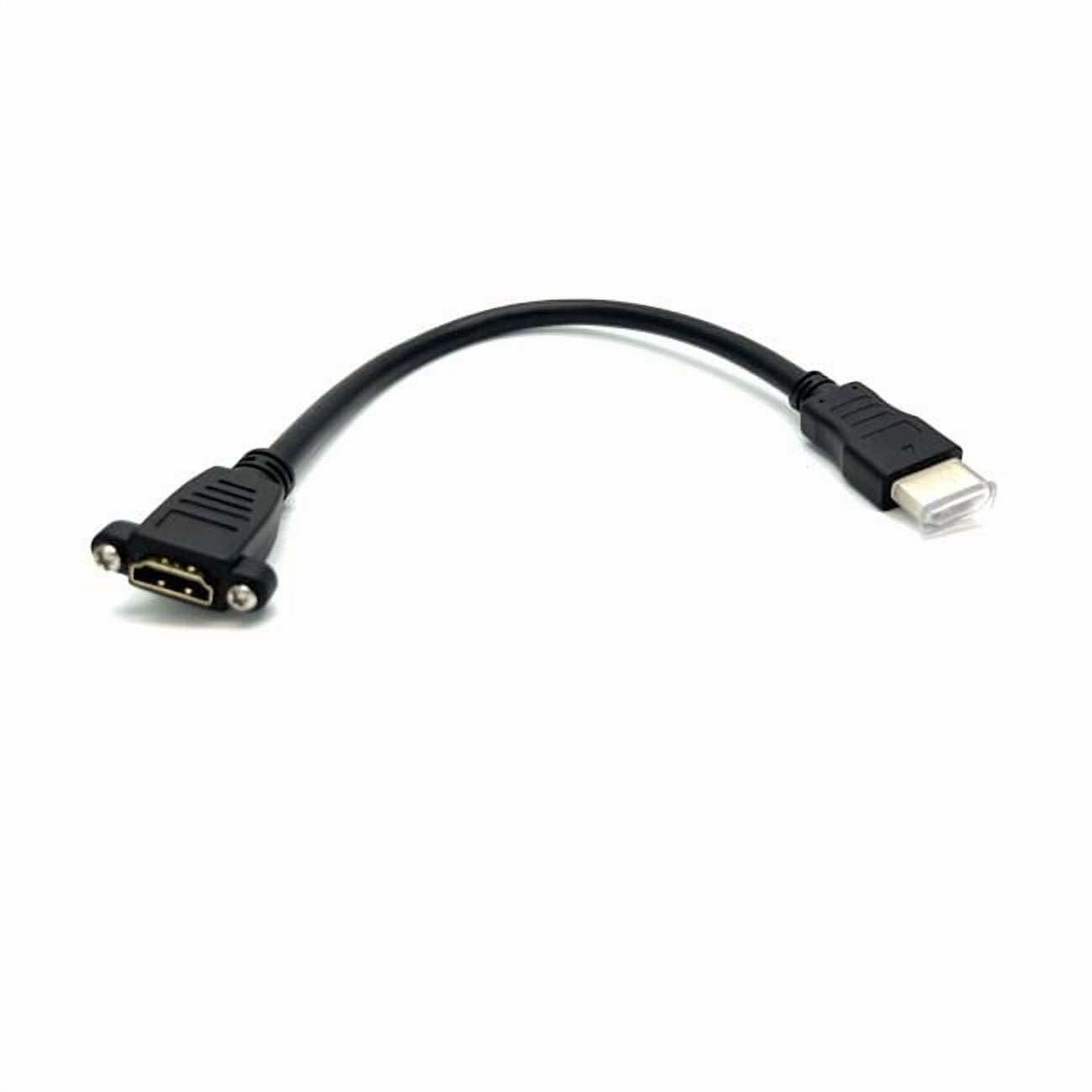 Sanoxy HDMI-EXT-M-F HDMI Extension Cable High Speed HDMI Male to Female Extension Wire Cord HDMI Extender for Panel Mount