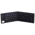 thumbnail image 1 of Sanoxy SANOXY-KEYBOARD2 Foldable Wireless Keyboard Ultra Slim Mini BT Folding Keyboard Compatible for IOS, Android & Windows - Black, 1 of 1