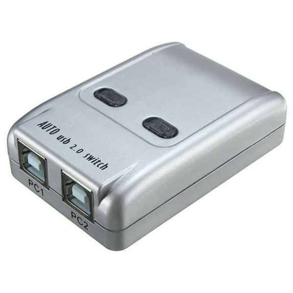 Sanoxy USB 2.0 AB Switch Box, 2 PC to 1 USB 2.0 Device (Printer, Scanner)