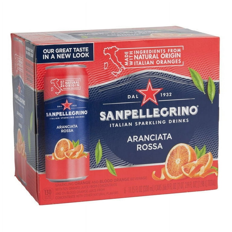 Sanpellegrino Aranciata Rossa Sparkling Drink 11.15 oz Pack