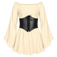 thumbnail image 1 of Sanphen Girls Pirate 2 Pieces Dress with Belt Set Halloween Party Dress Up, 1 of 9