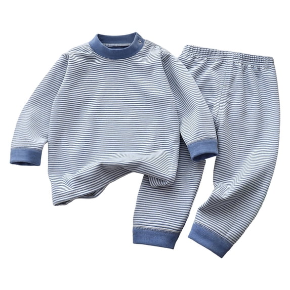 Sanphen Toddler Outfits For Girls Casual Long Sleeve Girls Clothes Set Winter Striped Print Sweatshirts And Pants Set,Size 3-4 Years