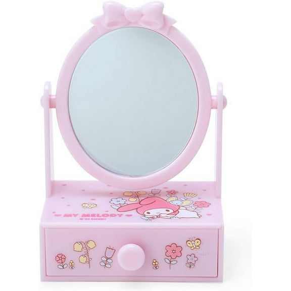 Sanrio 112895 My Melody Mirror Stand, My Melody, 5.5 x 3.9 x 2.4 inches