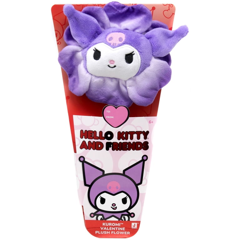 Sanrio 2026 Valentine's Day Kuromi Plush Flower (Purple) - Walmart.com