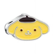 FGDNFDHG Sanrio Accessories Anime HelloKitty Melody Kuromi Alloy Silver Charms Bead Fits Charm Bracelet Women Pendant DIY Jewelry