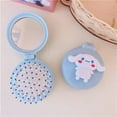 thumbnail image 1 of Sanrio Accessories HelloKitty Folding Massage Small Comb Candy Color Melody Kuromi Cinnamoroll Anime Air Folding Mirror Gift, 1 of 22
