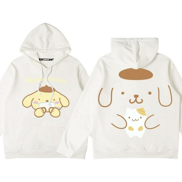 Sanrio Animation Coname Hoodie Woman 2024 New Pudding Dog Peripheral