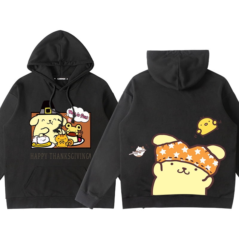 Sanrio Animation Co-name Hoodie Woman 2024 New Pudding Dog Peripheral ...