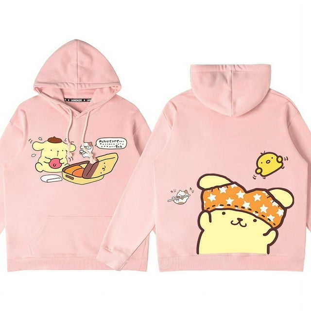 Sanrio Animation Coname Hoodie Woman 2024 New Pudding Dog Peripheral