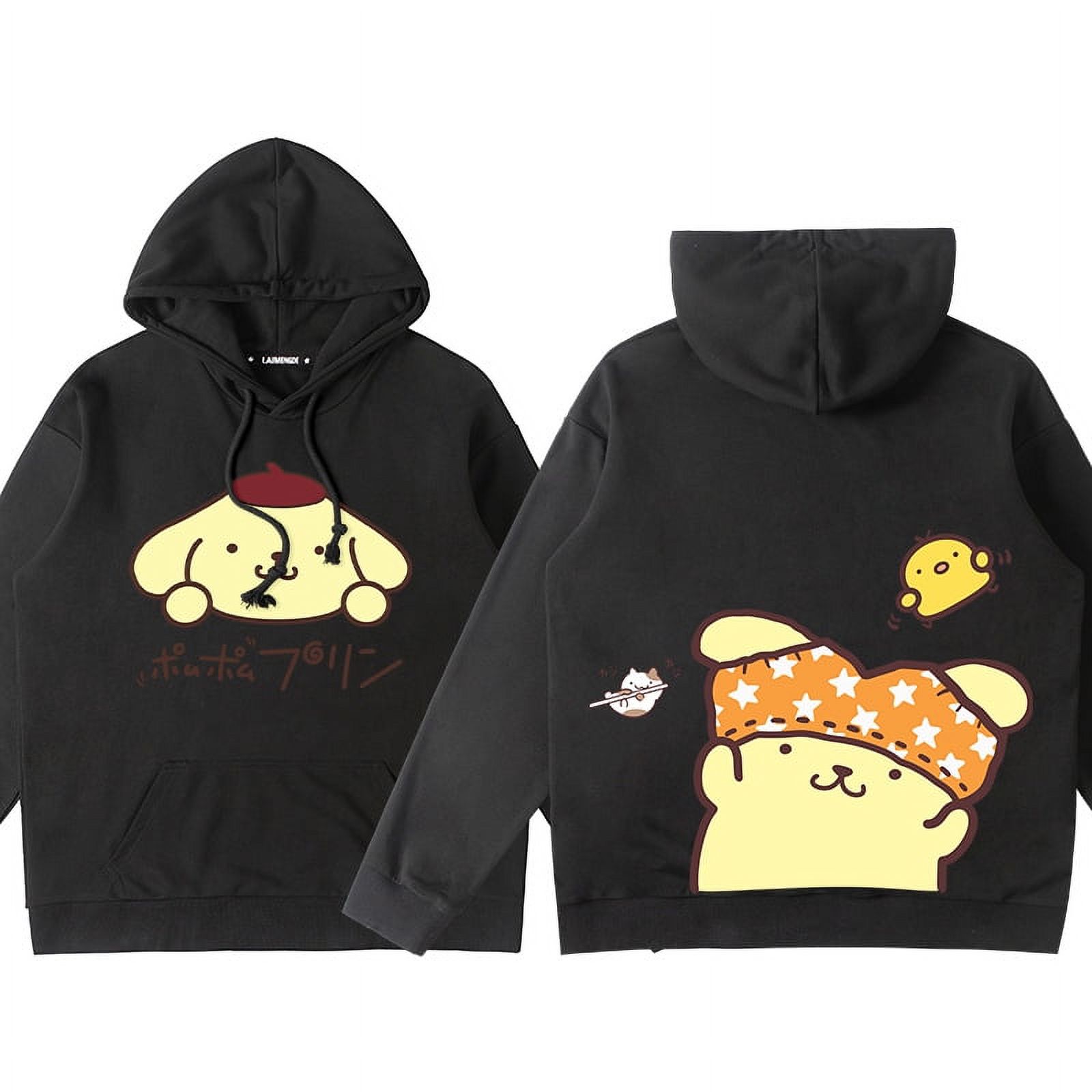 Sanrio Animation Coname Hoodie Woman 2024 New Pudding Dog Peripheral Coat Children Loose Autumn