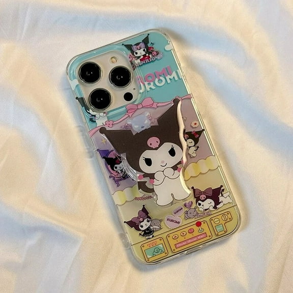 Sanrio Anime Hello Kitty Phone Case Cute Cartoon IPhone 15 14 13 12 11 Pro XS Max 7 8 Lovely Kuromi Holder Cover Anti Drop Funda