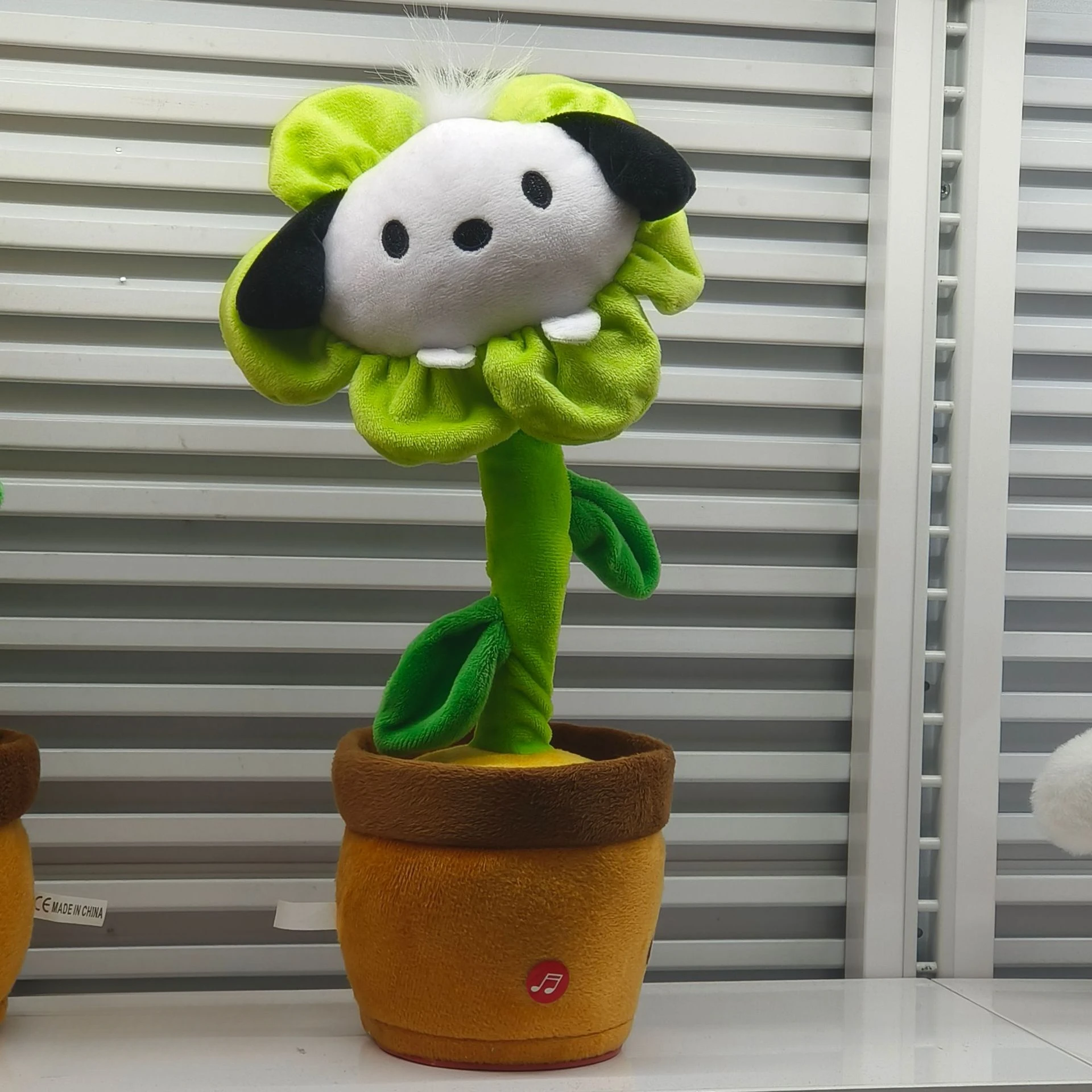 Sanrio Anime Music Potted Plant Rechargeable Sing Dancing Recording Talk Hello Kitty Twist Flower Pot Funny Children's Toy