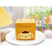 Sanrio Anime Peripherals Kawaii Cute Cartoon Kulomi Hello Kitty Cube Puzzle Storage Box Creative Drawer Storage Box Wholesale