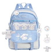 Sanrio Anime Schoolbags Cinnamorol Large Capacity Computer Bags Simple All-match Travel Backpacks Student Shoulder Bags Handbags
