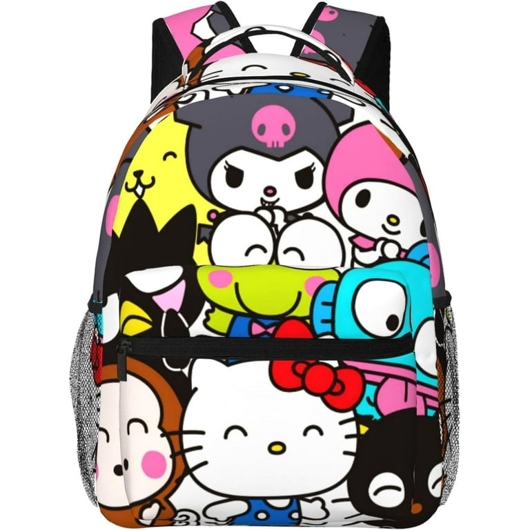 Sanrio Backpack Cute Anime Canvas Merch Backpack Kawaii Animals
