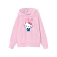 thumbnail image 1 of Sanrio Kids Graphic Fleece Hoodie, Hello, Sizes 4-18, 1 of 5