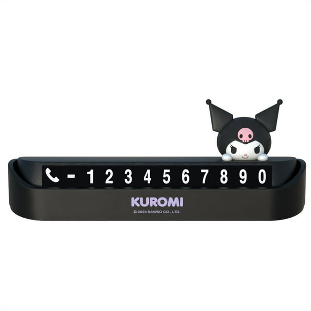 Sanrio Car Parking Sign Hidden Temporary Moving License Plate Cute