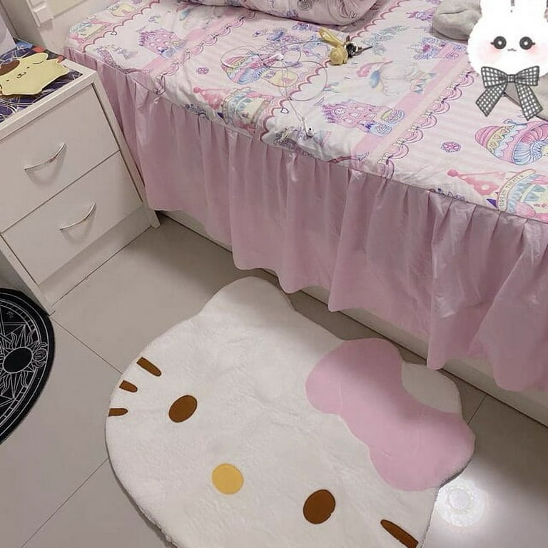 Sanrio Carpet Cartoon Cute Hello Kitty Rug Home Room Decor Bedroom Carpet  Blanket Room Floor Mat Anime Living Room Rug 