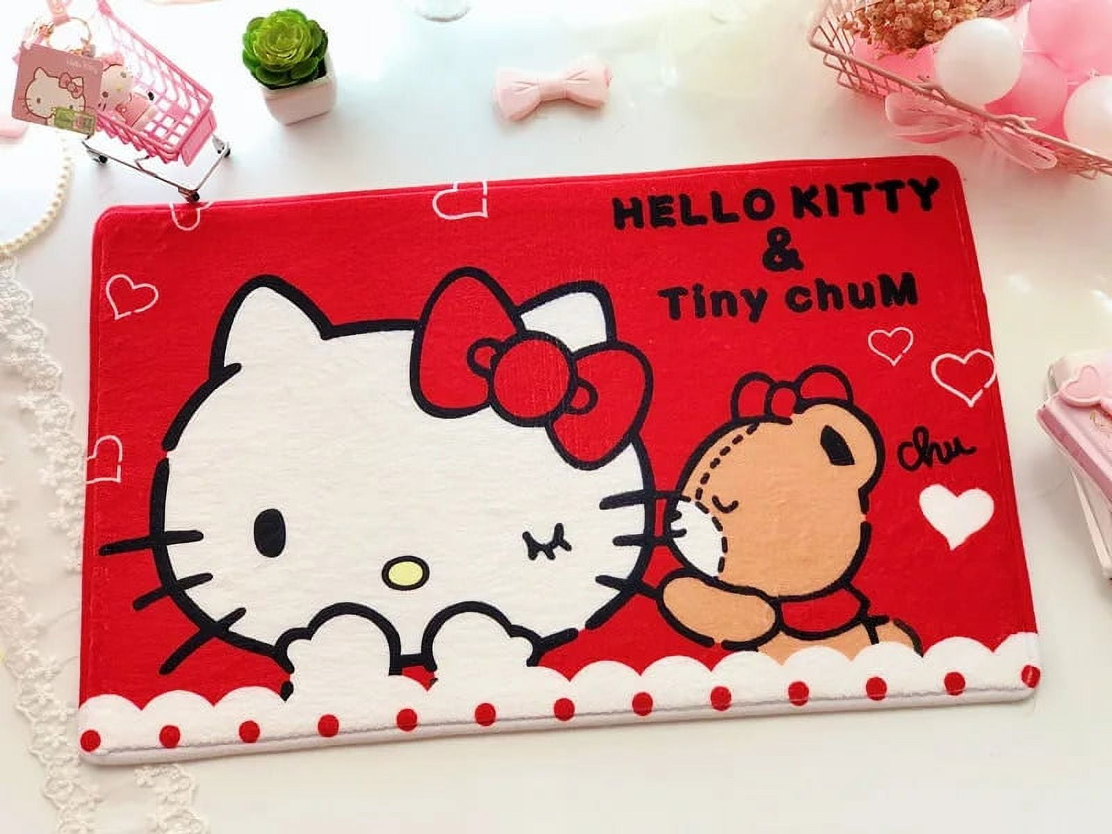 Sanrio Carpet Cute Hello Kitty Melody Cinnamoroll Kuromi Bathroom