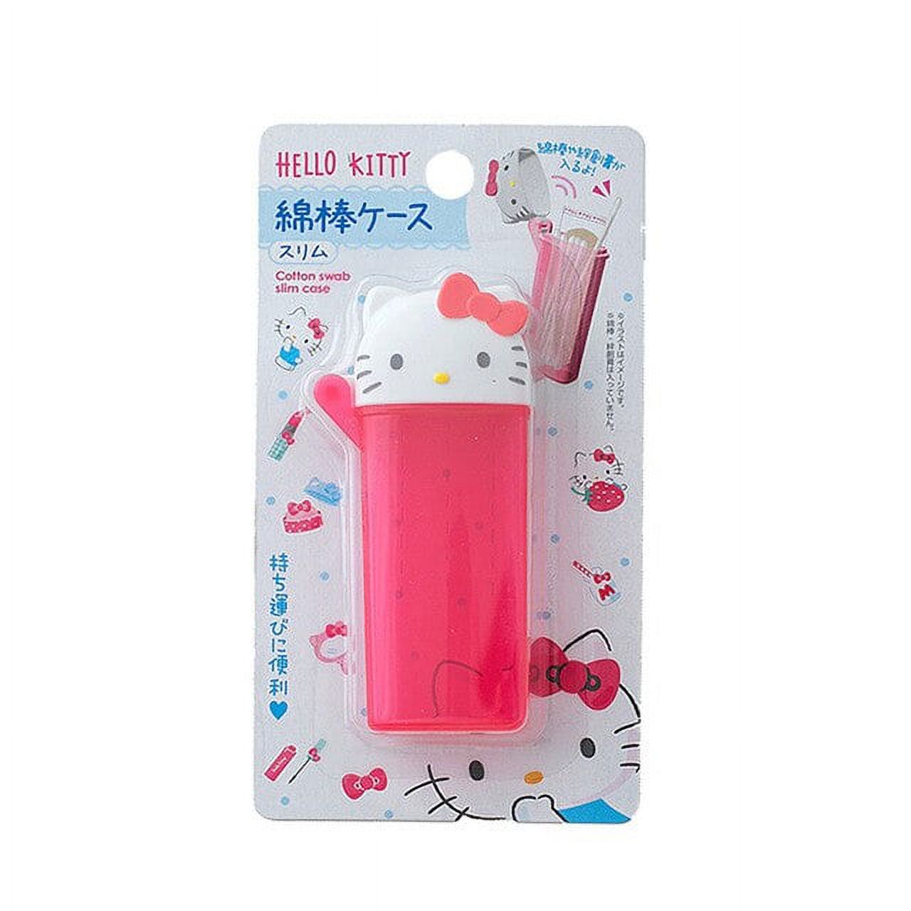 Sanrio Cartoon Anime Cotton Swab Box Hello Kitty Cosmetic Storage Box