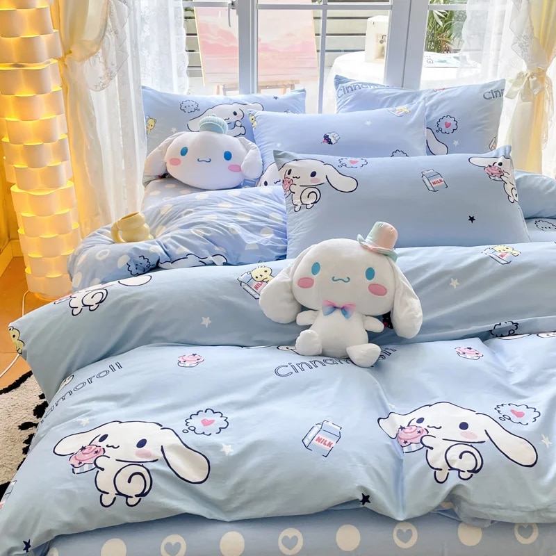 Cartoon bed cover best sale